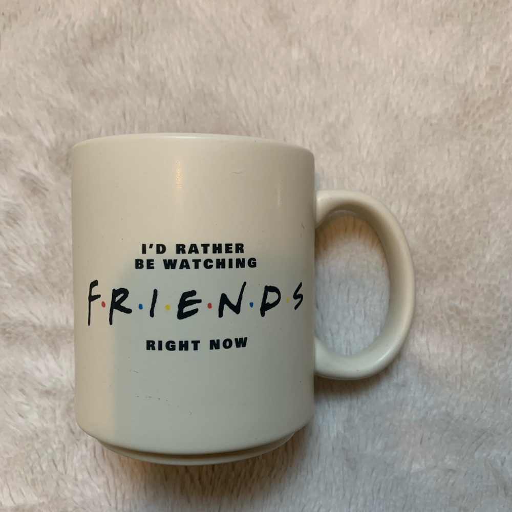 Never used ‘I’d rather be watching Friends’ mug - Picture 2 of 3